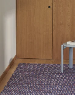 HAY - Tæppe Radio Rug - Red, Blue/Rød, Blå - 170 x 240 cm