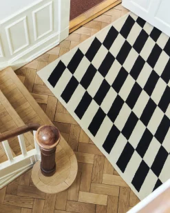 Hay - Tæppe Shift Kelim - Sort - 170 x 240 cm