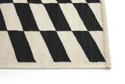 Hay - Tæppe Shift Kelim - Sort - 140 x 200 cm