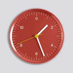 Hay - Wall Clock (Recycled) - Rød
