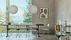 Hay - Woody Shelving 2.0 Column Low - Klar Glas/Eg - 9 hylder