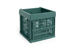 HAY Colour Crate - Cube - Dark green