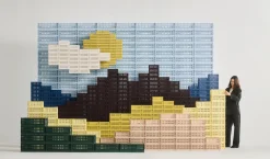 HAY Colour Crate - Cube - Powder