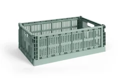 HAY Colour Crate - Large - Sage green