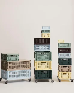 HAY Colour Crate - Large - Charcoal