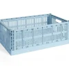 HAY Colour Crate - Large - Soft blue
