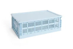 HAY Colour Crate - Large - Soft blue