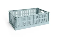 HAY Colour Crate - Large - Dusty blue