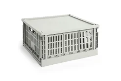 HAY Colour Crate - Large Square - Grey