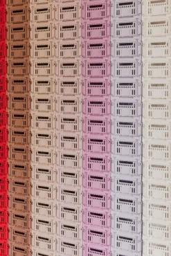 HAY Colour Crate - Medium - Soft blue