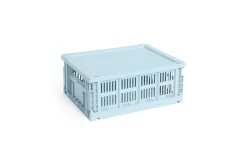HAY Colour Crate - Medium - Soft blue