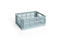 HAY Colour Crate - Medium - Dusty blue