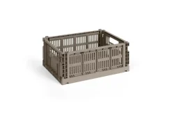 HAY Colour Crate - Medium - Warm grey