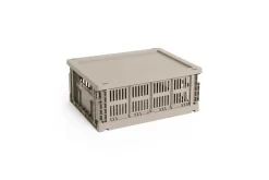 HAY Colour Crate - Medium - Warm grey