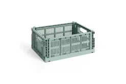 HAY Colour Crate - Medium - Sage green