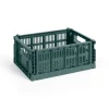HAY Colour Crate - Medium - Dark green