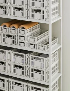 HAY Colour Crate - Medium - Grey