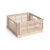 HAY Colour Crate - Medium Square - Powder