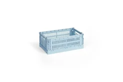 HAY Colour Crate - Small - Soft blue