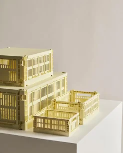 HAY Colour Crate - Small - Light yellow