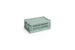 HAY Colour Crate - Small - Sage green