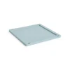 HAY Colour Crate Lid Plastic - Medium Square / Cube - Dusty blue