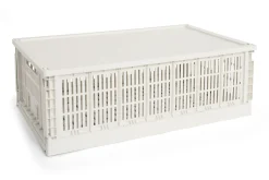 HAY Colour Crate Lid Plastic - X-Large - Off-white