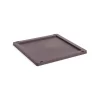 HAY Colour Crate Lid Plastic - Medium Square / Cube - Bordeaux