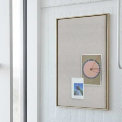 Hemverk - Opslagstavle m. akustiske egenskaber - Recy - Beige - 60x100