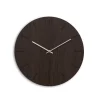 Hemverk - Vægur - Dark Oak - Mørk Eg/Sølv - Ø38 cm
