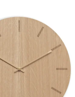 Hemverk - Vægur - Light Oak - Eg/Kobber - Ø38 cm
