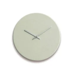 Hemverk - Vægur - Shape Caqui - Sølv visere - Ø28 cm