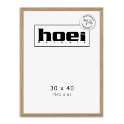 HOEI 120 - billederamme - MASSIV EG 30X40 cm - PLEXIGLAS billederamme