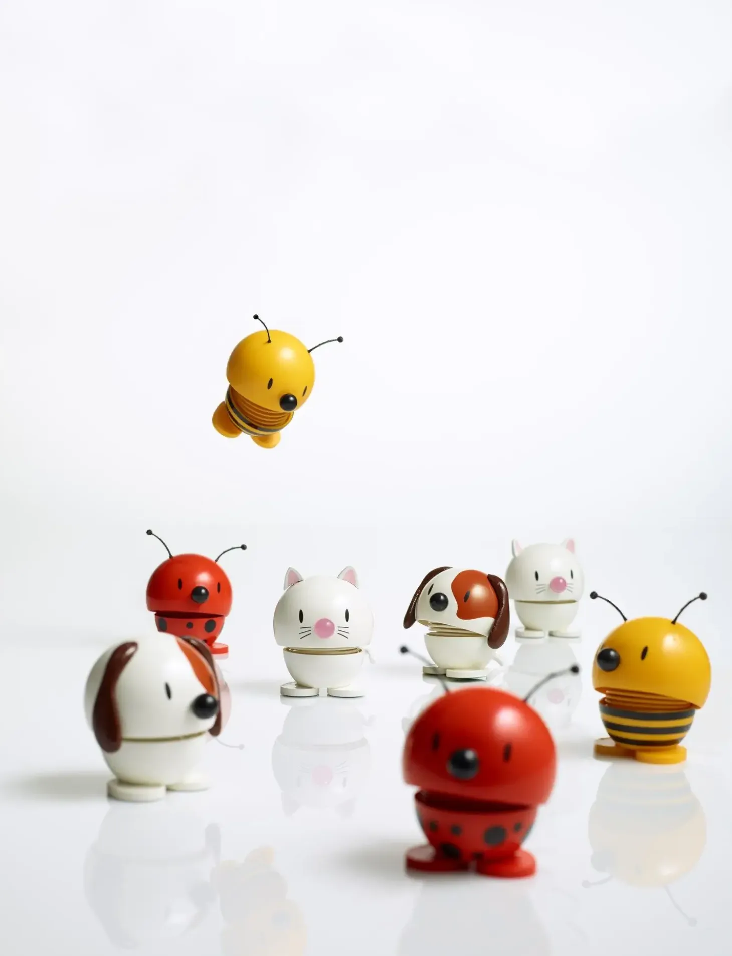 Hoptimist - Animals - Dog, hvid