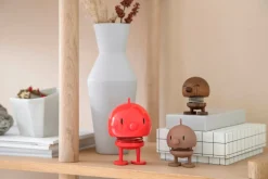 Hoptimist - Klassisk - Bumble Small, Rød - 7x6 cm