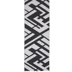 Horredsmattan - Tæppe - Uma - 70 x 200 cm - Sort