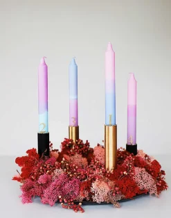 Hove Home - Adventstal til lysestager - Brass