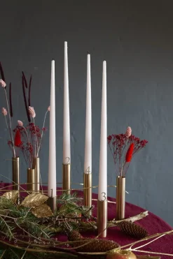 Hove Home - Adventstal til lysestager - Rustfrit stål