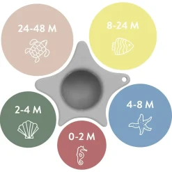 Kindsgut - Shower Aid - Søstjerne - Støvet Pink