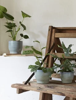 Knabstrup Keramik - urtepotteskjuler Ø 16.5 cm mint