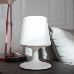 Koziol - Light to go - lampe - hvid