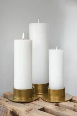 Kunstindustrien - Circle lysestage Ø5 cm - Guld