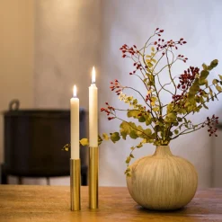 Kunstindustrien - Slim Light Lysetage messing - Højde 14 cm