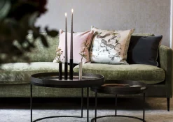 Kunstindustrien - Slim Light Lysetage - Sort - Højde 14 cm