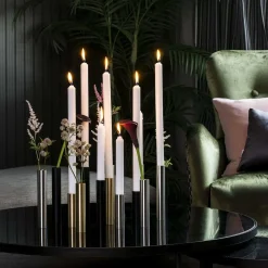 Kunstindustrien - Slim Vase - Sort - Højde 14 cm