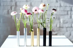 Kunstindustrien - Slim Vase - Messing - Højde 17 cm