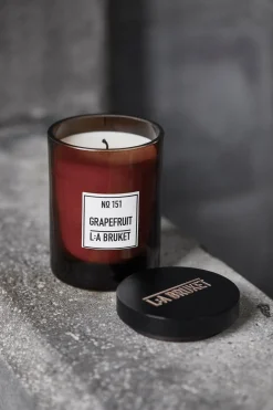 L:A Bruket - Duftlys - Grapefrugt - 50 g.