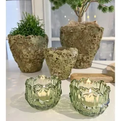 La Vida - Candy fyrfadsstage, grøn