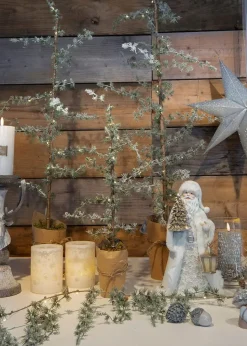 La Vida - Kunstigt cedertræ med LED, stor - 122x39 cm.