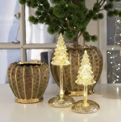 La Vida - LED glaslampe, juletræ, lille